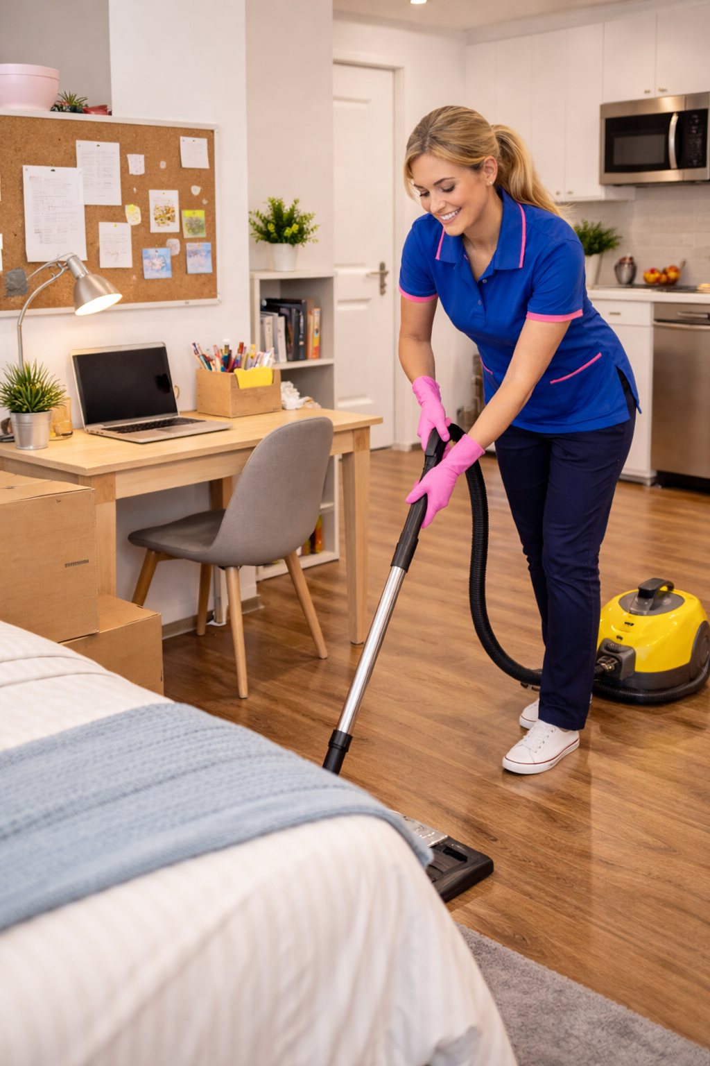 student housing turnover clean image Maids In A Minute providing student housing turnover cleaning services in Clarkston, MI.