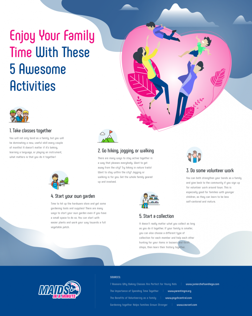 Enjoy Your Family Time With These 5 Awesome Activities - Maids In A Minute