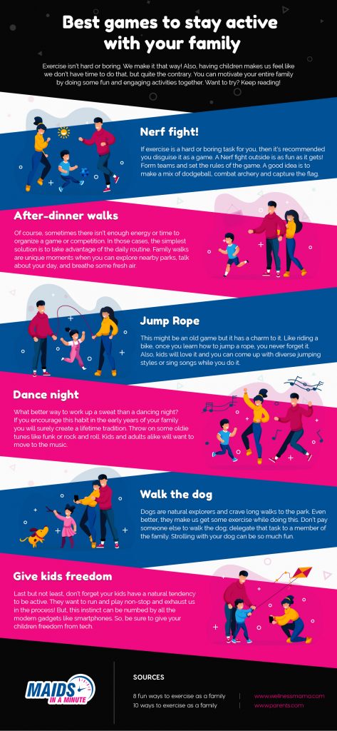 Maids In A Minute - Best games to stay active with your family